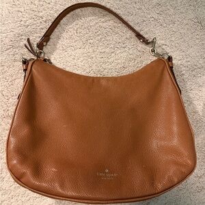 Kate Spade Mulberry Street Vivian Bag Brown Leather Shoulder Bag